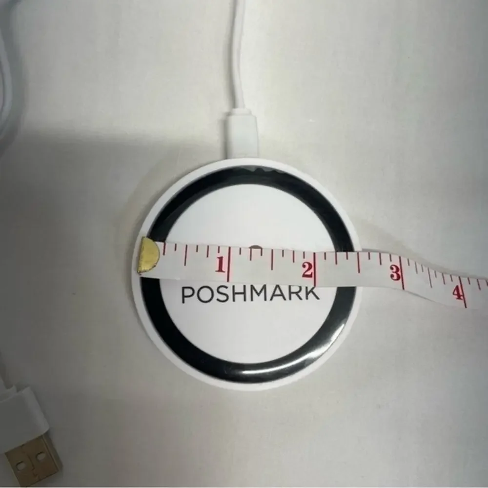 Poshmark Logo Wireless Charging Pad Qi Phone Charger USB Desk Pad Swag NEW